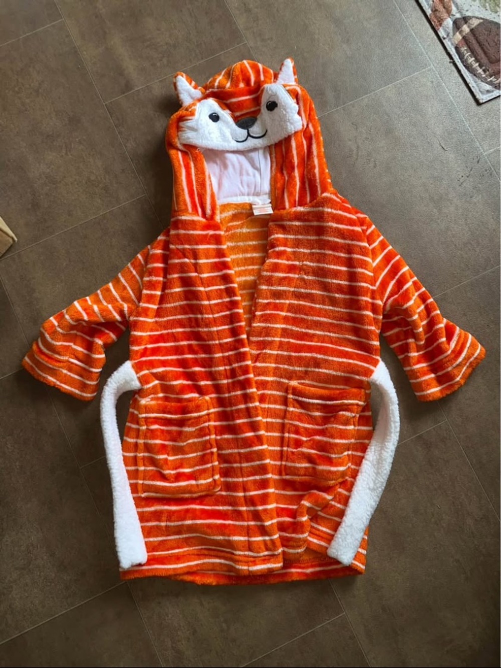 Kids Hooded Bathrobe
